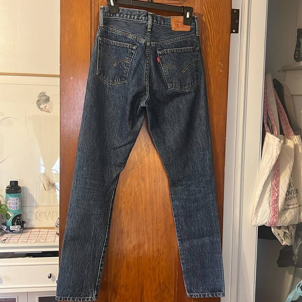 Classic Blue Denim Jeans - Picture 4 of 6